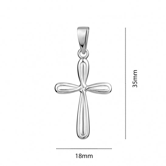 S105358PRH 925 SILVER CROSS