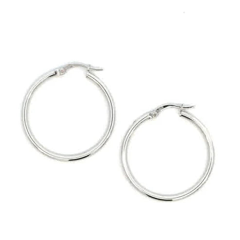 ZS-SS225 925 25 mm plain hoop
