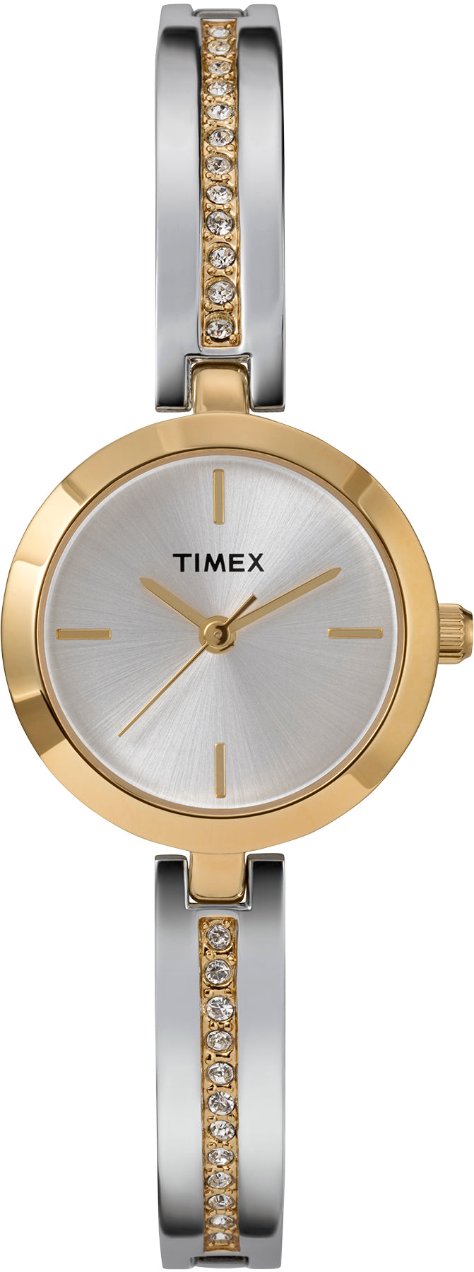 TW2W962009J- Two tone Crystal band Timex