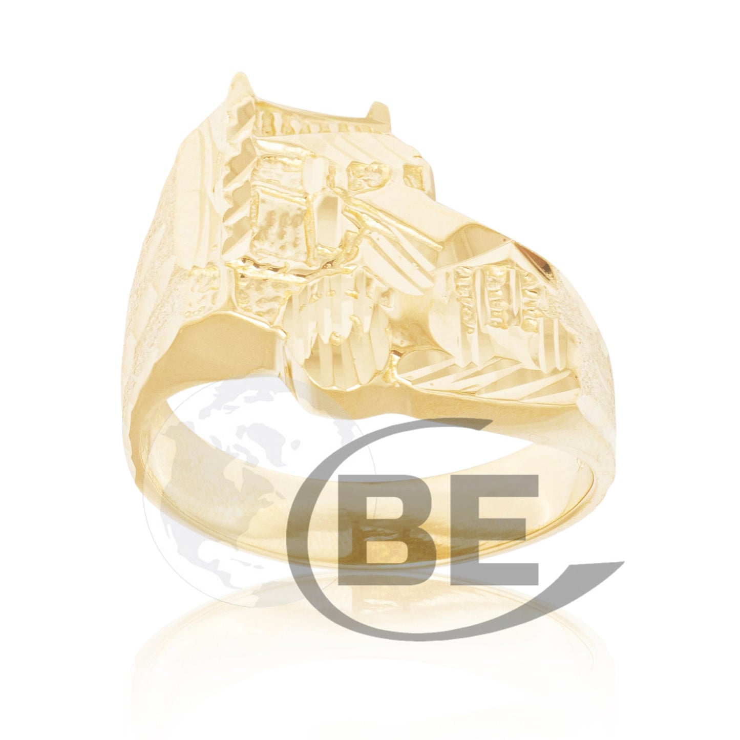 10ky Gold Truck Ring