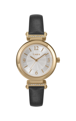 TW2W964009J-Timex Main Street 31mm Reversible Leather Strap Watch