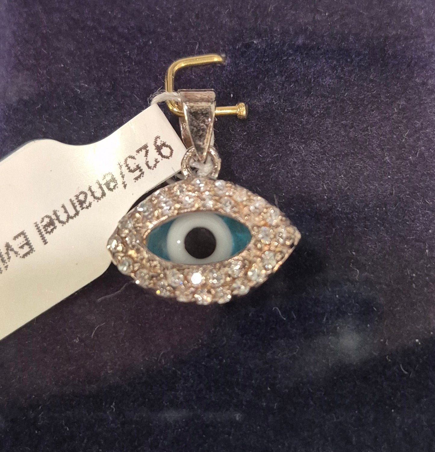 925/enamel Evil Eye R5049