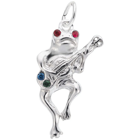 1789 Musical Frog Charm
