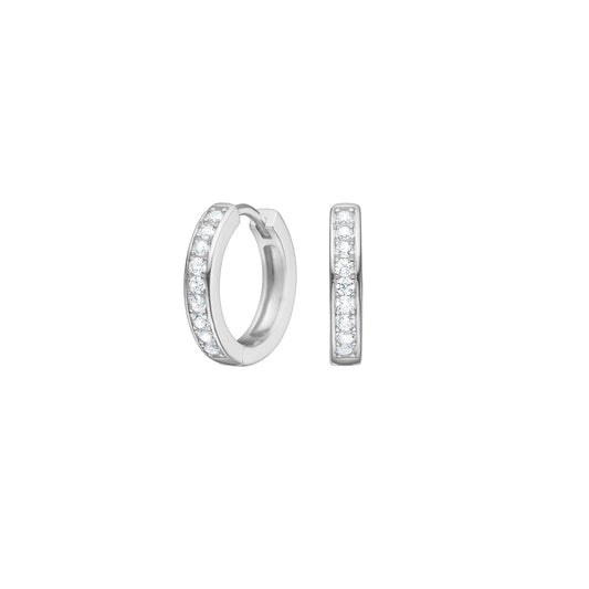 Rhd. Silver hoops POPNOR 30454420900