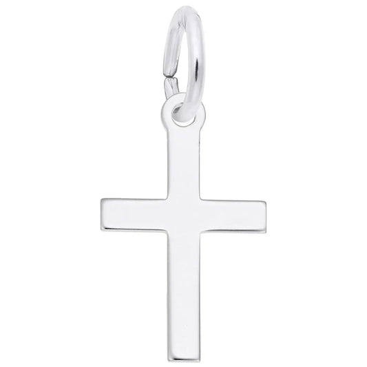 4901 Small Plain Cross Charm