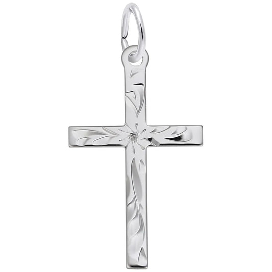 4910 Medium Flared Cross Charm