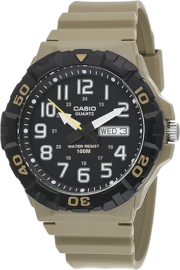 MRW-210H-5AVCF Casio Khaki and Black Digital