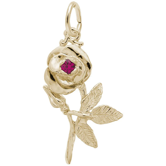 6489 Rose with Stone