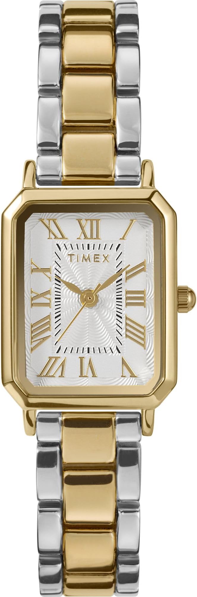 TW2Y01300JI- Ladies two-tone square Timex