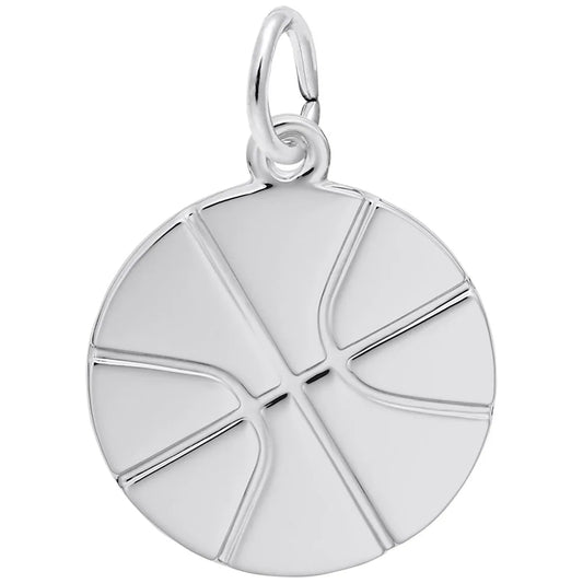 7786  Basketball Charm