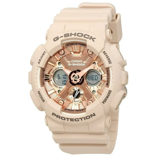 GMAS120MF-4A G Shock Rose Gold Dial