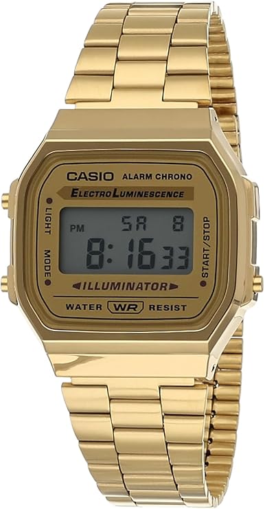 A168WG-9VT Casio Gold Vintage Watch
