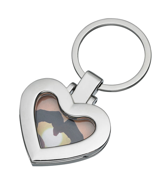 A411 Heart Picture Keychain