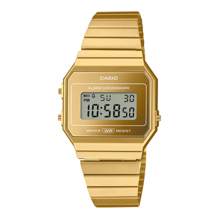 A700WEVG-9AV Casio Vintage Digital Gold Watch