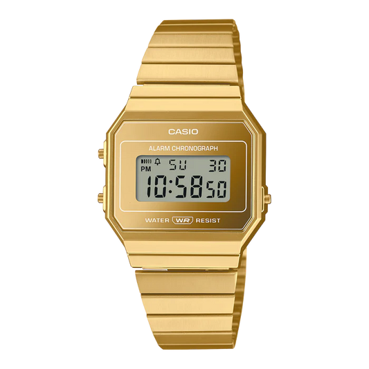 A700WEVG-9AV Casio Vintage Digital Gold Watch