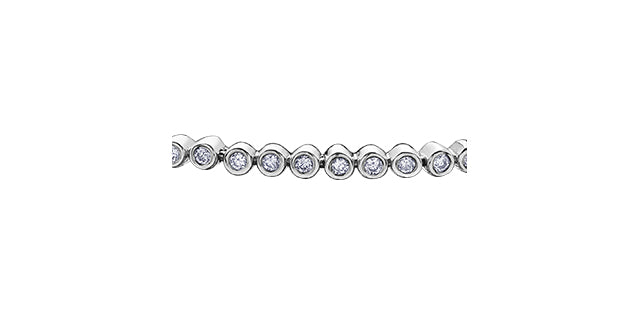 DD7282 Dia 10kw .66tcw Tennis Bracelet