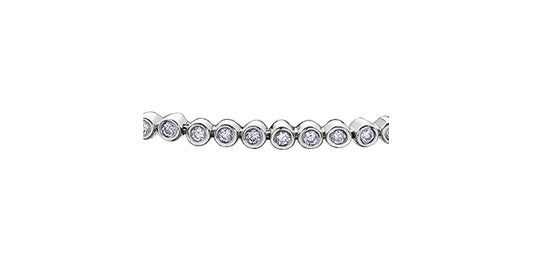 DD7282 Dia 10kw .66tcw Tennis Bracelet
