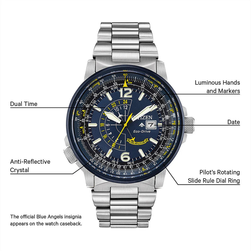 Citizen Mens Nighthawk Blue Angels