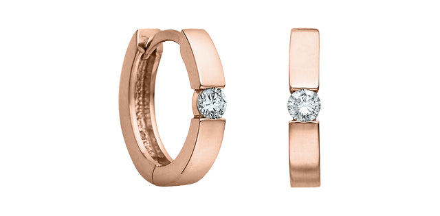 DX126R05 Dia Earr 10kr 0.05tcw