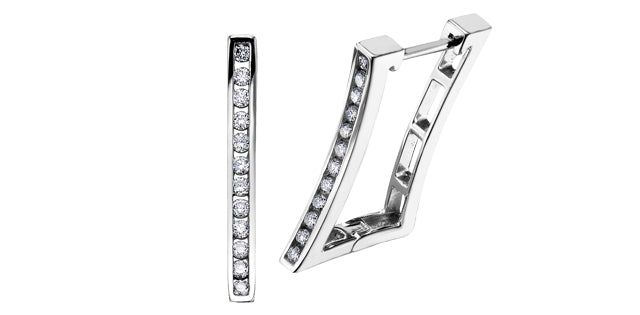 DX579W15 Dia Earr 10kw 0.15tcw