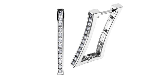 DX579W15 Dia Earr 10kw 0.15tcw