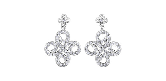 DD7526 Dia Studs 10Kw .5ct