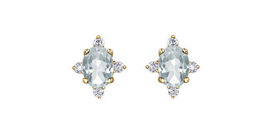 White Topaz 10K DX894YWT