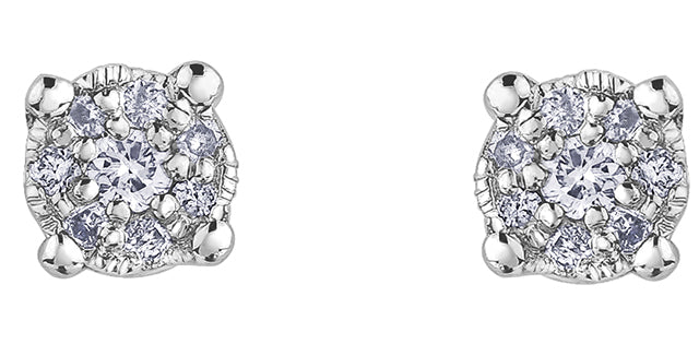 C19 20068 10Kw .08 Diamond Studs