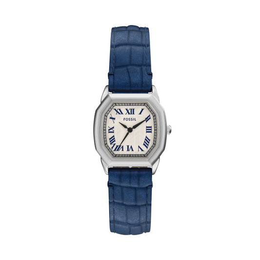 ES5425-HARLOW WOMAN'S WATCH OCT SLV CRM STRP