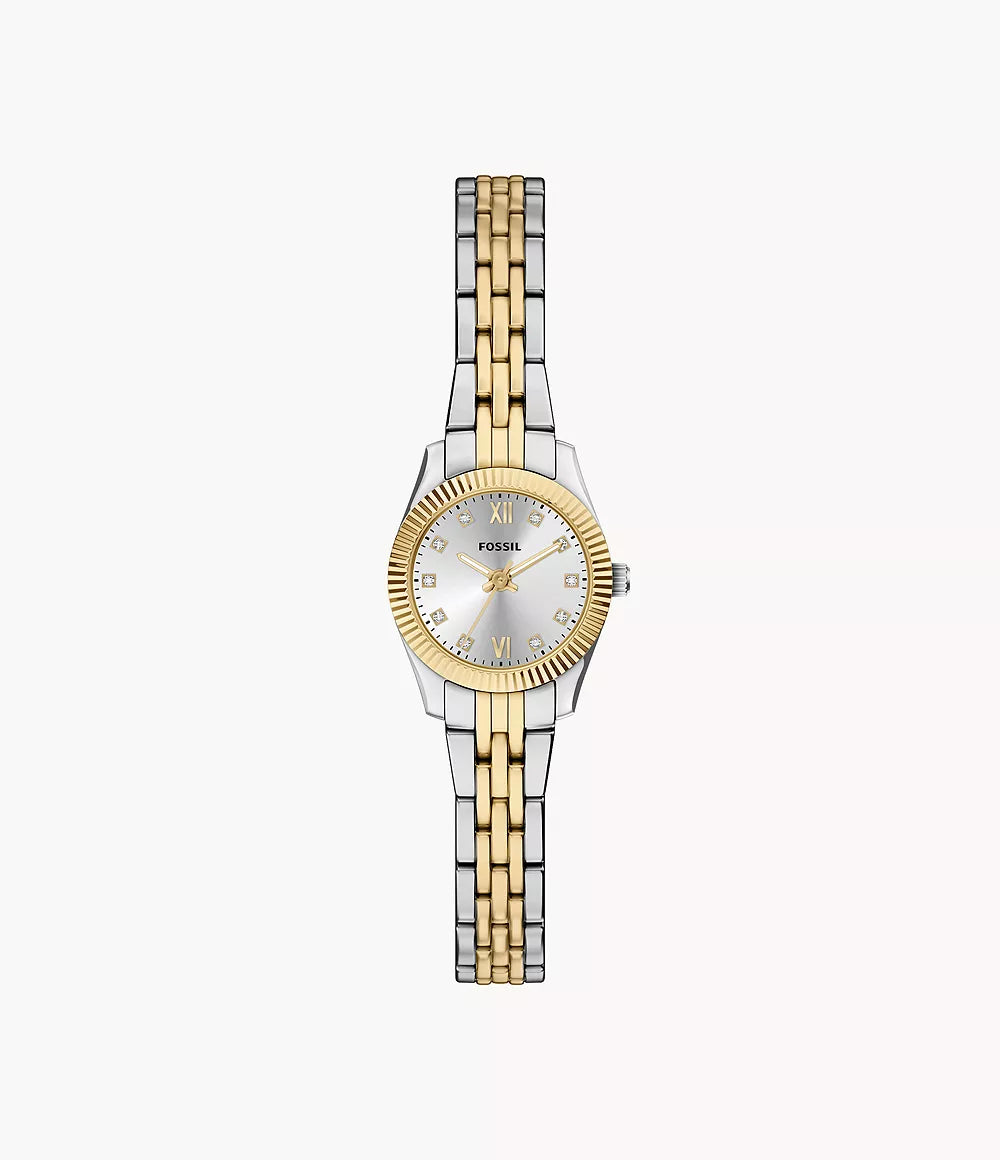 ES5473 Scarlette Mini Three-Hand Two-Tone Stainless Steel Watch