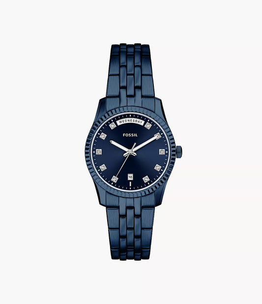 ES5476 Navy Fossil Watch