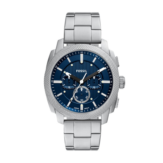 FS6096-MACHINE 44MM MENS WATCH SLV BLUE DIAL