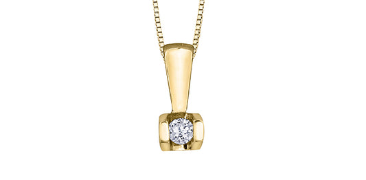 C15 20061 10Ky .04 Diamond Pendant