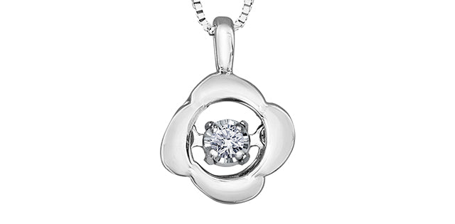 D24 20095 10Kw .02 Diamond Pendant