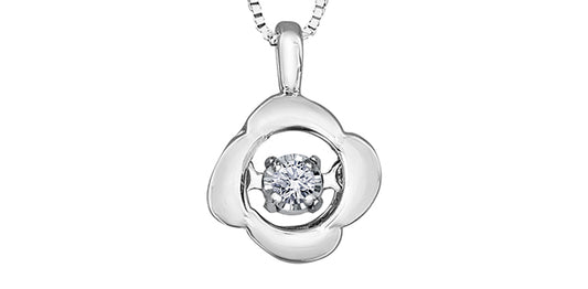 D24 20095 10Kw .02 Diamond Pendant
