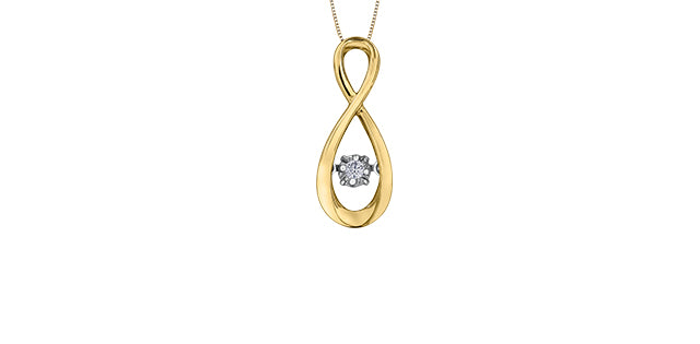 DX736 10Kw .03 Dia Pulse Necklace