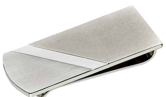 SM49- Money clip brushed look