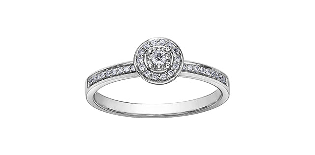 AM393W13 Dia Ring 10kw 0.13tcw Cadcert