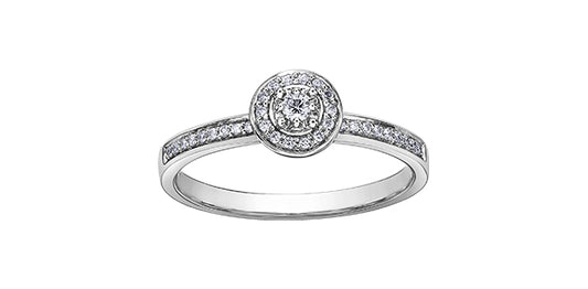 AM393W13 Dia Ring 10kw 0.13tcw Cadcert