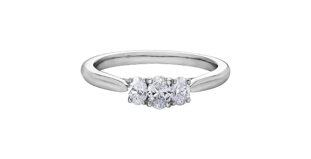 14kw 0.50tcw (.18+.26+.06) Dia Ring  DX788