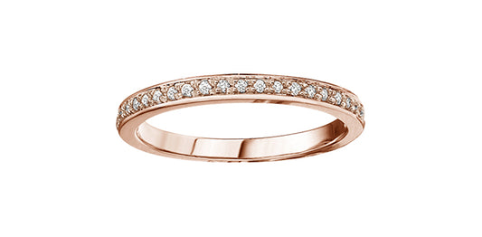 Diamond Ring 14kr 0.15tcw
