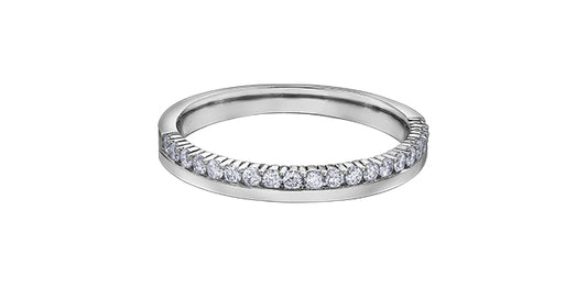 DX748W25 Diamond Ring 14kw 0.25tcw