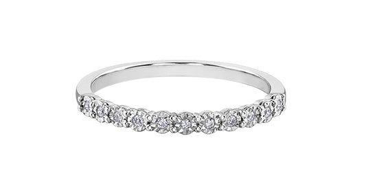 .055ct Dia 10K Band Illusion Setting R50L67WG/05-10