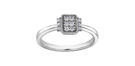 DD7398 Dia Ring 10kw 0.12tcw