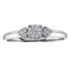 CH469WG/09-10 10k WG Diamond Ring 0.09 ctw