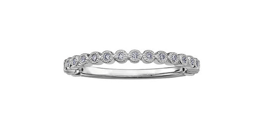 DX705W  Diamond Ring 10kw 0.10tcw