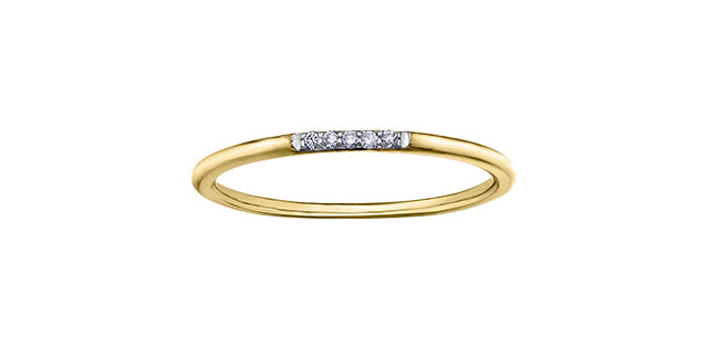 RCH651 .03 Diamond Ring 10K Gold
