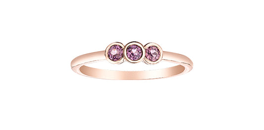 CH715RG-10 RGarnet 10Kr Ring
