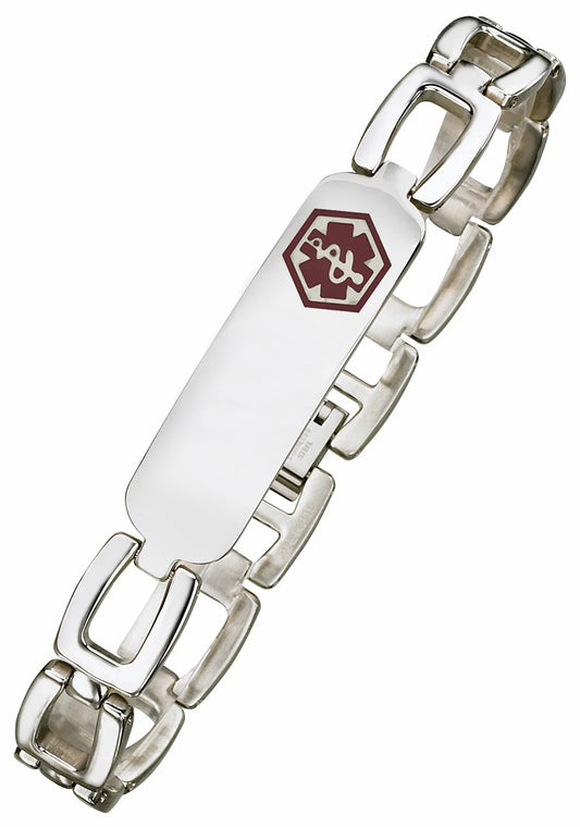 SB724MED Steel Medic Bracelet