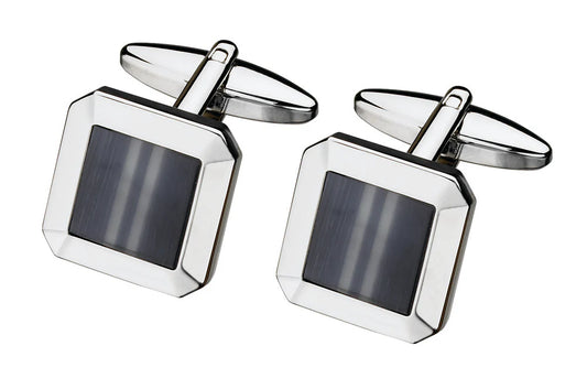 Fibre Optic Glass Cuff Links SC55